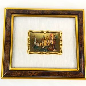 - Serie Oro framed gold leaf painting
